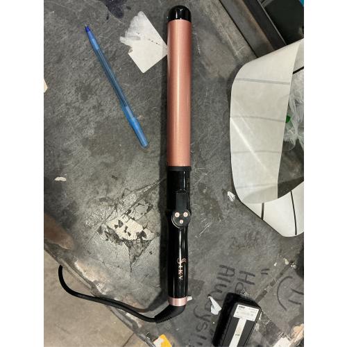 1 Inch Curling Wand Long Barrel, Dual Voltage Hair Curling Iron Wand Ceramic for Long Hair,10 Adjustable Temp