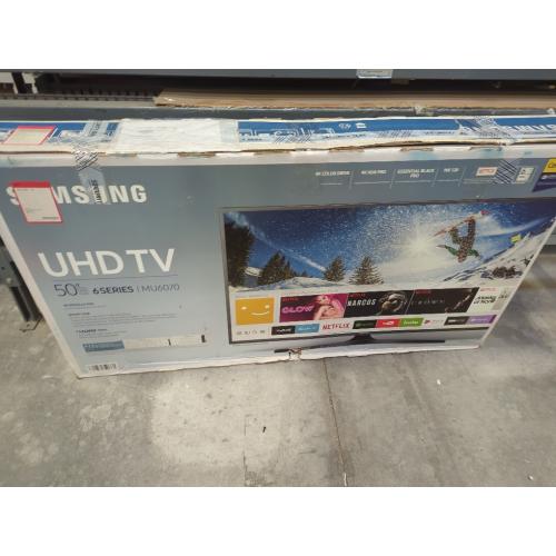 Samsung - 50 Class - LED - MU6070 Series - 2160p - Smart - 4K Ultra HD TV with HDR