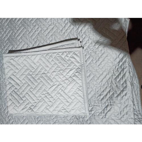BOLL & BRANCH Signature Basketweave Quilt Set - Prime Exclusive, Mineral - Luxury 100% Organic Cotton - 1 Bedspread, 2 Shams - Soft and Breathable ((Full-Queen)(See the picture for the color)