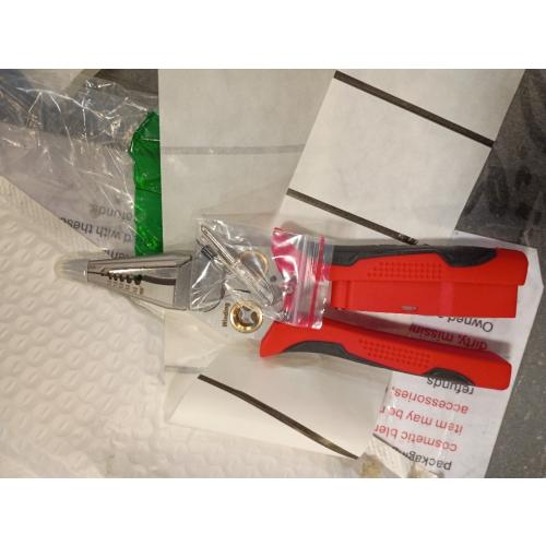 8-in-1 Wire Stripper with Voltage Tester, Electrician Tool for HVAC & DIY