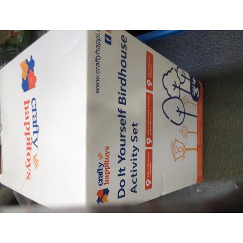 9 DIY Bird House Kits For Children to Build - Wood Birdhouse Kits For Kids to Paint - Unfinished Wood Bird Houses to Paint for Kids - Wood Craft Project Kits - Summer Crafts for Girls & Boys