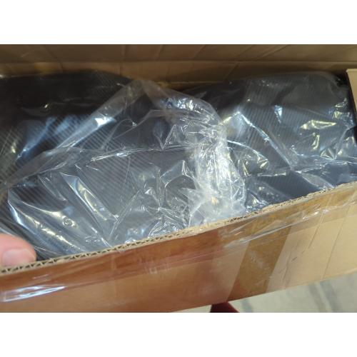 8pcs 2025 8PCS Tesla Door Sill Protector for Model 3 2024 2025 Highland, Carbon Fiber Door Sill Scuff Plate Edge Guard, Front and Rear Door Entry Guard Scuff Plate Carpet Front Rear Sill