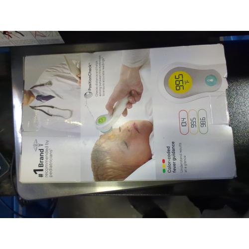 Braun White No Touch Ear and Forehead Infrared Thermometer 1 pk