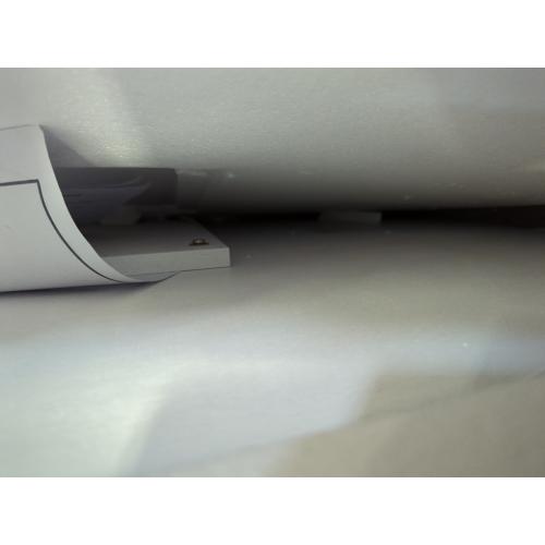 Tom Collins Home Dining Table Base Oak Veneer Matt White