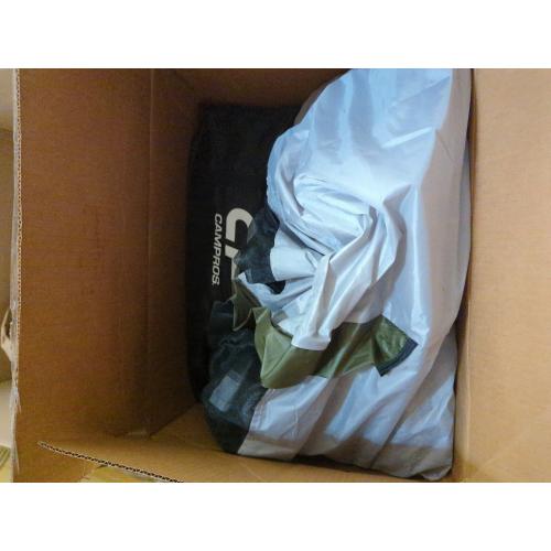 CAMPROS CP Tent 8 Person Camping Tents, Weather Resistant Family Tent, 5 Large Mesh Windows, Double Layer, Divided Curtain for Separated Room, Portable with Carry Bag