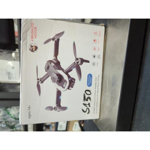 ikaufen S150 Drone with Camera for Adults GPS RC Drone With 4K HD Camera WiFi FPV Foldable Quadcopter Aircraft  2 Battery