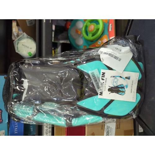 Snorkeling Gear for Adults Men Women,4 in 1 Snorkel Set with Panoramic View Diving Mask Anti-Fog Anti-Leak,Dry Top Snorkel,Fins and Travel Bag for Swimming,Snorkeling and Travel Diving