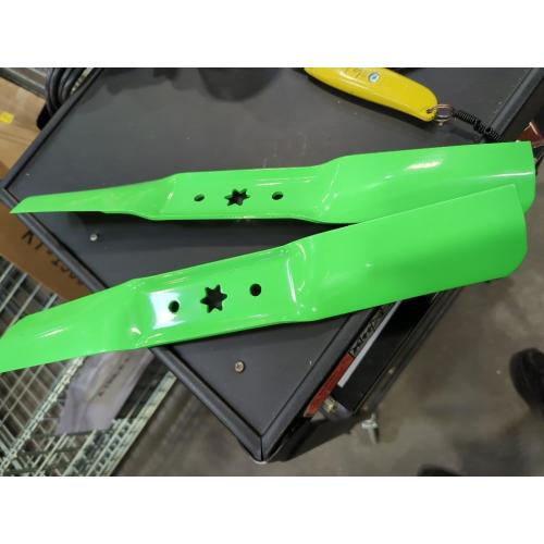 (2Pack) 742-04308 lawn mower Bla des Set for 42 Inch Cutting Deck, Cub Ca det XT1-LT42 XT2-LX42 Tro y B ilt Bronco 42 Craftsman T1000 LT1500 Replaces OEM 742-04312, 942-04308a, 942-04312 / High-Lift