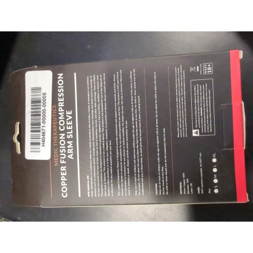 Copper Fusion Compression Arm Sleeves