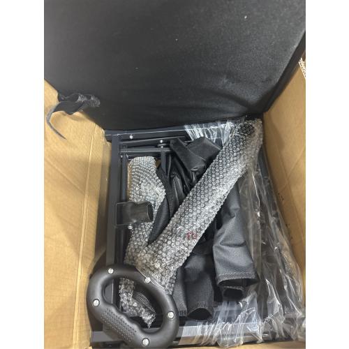 VIC Collapsible Folding Wagon, Extra Long Extender Wagon Cart,Beach Wagon Cart Heavy Duty 440LBs Foldable, Utility Grocery Wagon with Side Pocket for Camping Garden Sports, V1max