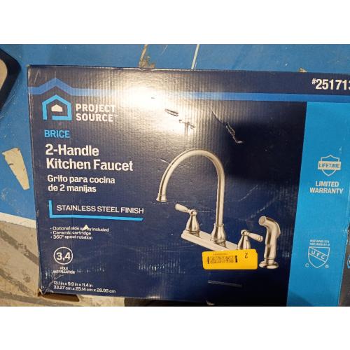 2 - Handle Kitchen Faucet