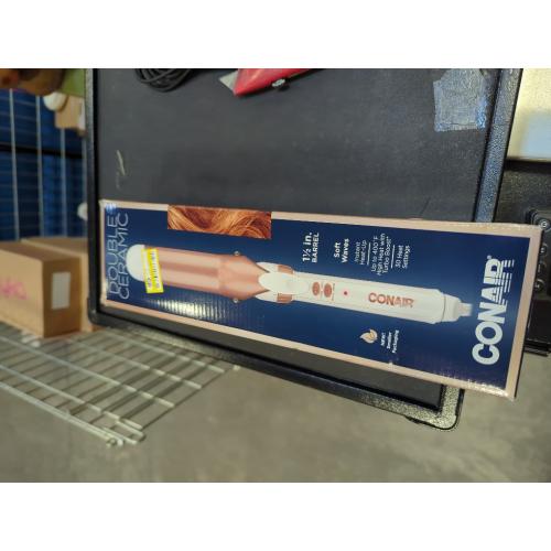 Conair Double Ceramic Rosegold Curling Iron