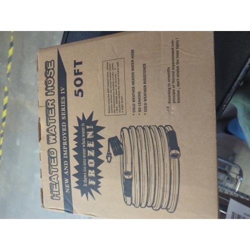 50FT Heated Water Hose for RV,Heated Hose,Anti-freezing Temperature, Great Rv Accessories for Campers, Livestock, Agriculture (50FT)