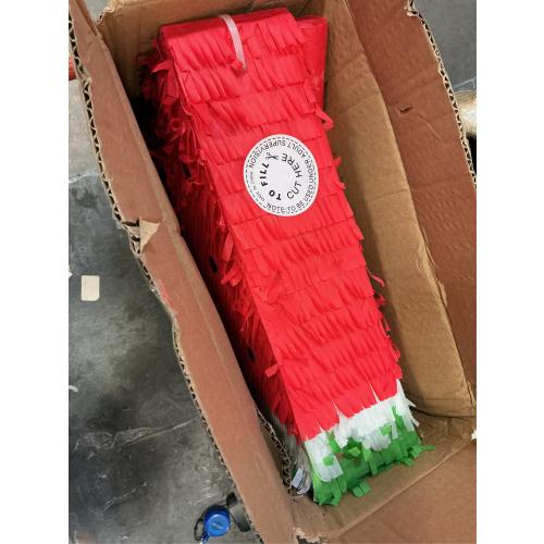 Sratte Watermelon Piñata Fruit Summer Theme Includes Stick Blindfold Confetti Small Fruit Piñata Birthday Party Decorations for Fiestas Summer Tropical Party Supplies Carnival Game