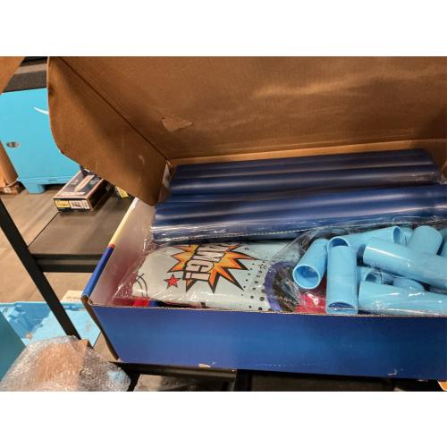 YEEBAY Shooting Game Toy for Age 6, 7, 8,9,10  Years Old Kids, Boys - 2pk Air Guns & Shooting Target & 24 Foam Balls - Ideal Gift - Compatible with Toy Guns