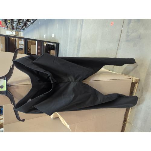 Size 34L BLACK Wrinkle-Free Stretch Dress Pants Plus Size for Women Pull-on Pant Ease into Comfort Office Pant