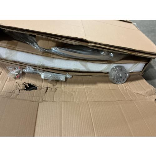 Chrome Crystal Chandelier Large 36 Modern Round Staircase Chandeliers 22 Lights 7-Tier Luxury K9 Crystal Ceiling Pendant Light Fixture for Tall Ceiling Living Room Foyer