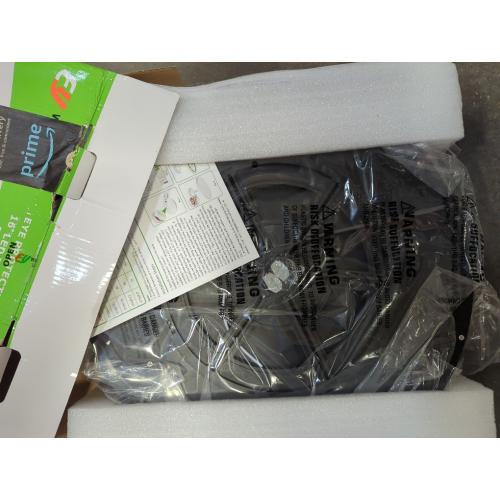 2PK 16 COLOR BLACK LED Flush Mount Ceiling Light, 32W, 3480LM, 3000K/4000K/6000K CCT Selectable, Round Flat Panel Light Low Profile Ceiling Fitures for Hallway, Kitchen, Bedroom, Laundry Room