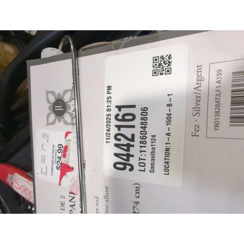 Jaclyn Love set of 2 silver/argent