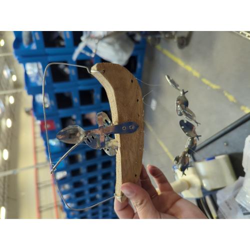 Fishing Man Wind Spoon Fish Sculptures Windchime Indoor Outdoor Home Garden Decoration Hanging Ornament Gifts Garden Decorations Outdoor Duck, 1 Person