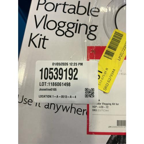 Sunpak - Portable Vlogging Kit for Smartphones - Black