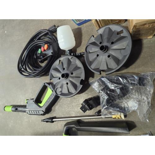 Electric Pressure Washer 2150 PSI 2.6 GPM High Pressure Power Washer Machine with 4 Quick Connect Nozzle, Hose Reel, Detergent Tank Best for Cleaning Homes/Buildings/Cars, Decks, Driveways, Patios