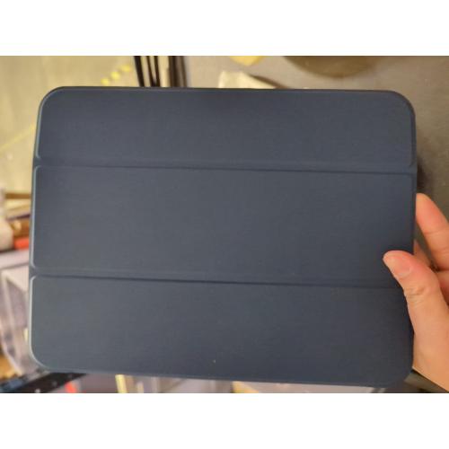 ZryXal iPad 10 Case/iPad 10th Generation Case [11-Inch 2025/10.9 Inch 2022] with Pencil Holder, Smart Cover with Soft TPU Back [Support Auto Wake/Sleep] (Navy Blue)