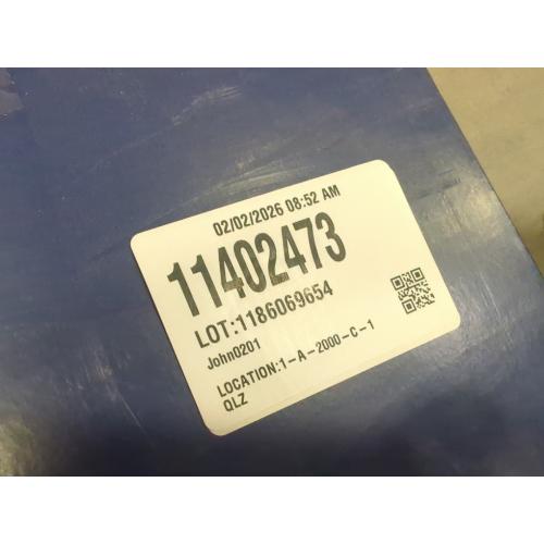 LEVOLOR Trim Go 2-in Slat Width 72-in x 64-in Cordless White Faux Wood Room Darkening Horizontal Blinds