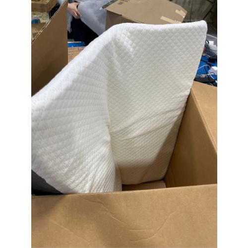 Kölbs Bed Wedge Pillow for Sleep Apnea, Sleeping Comfort, Relaxing, Acid Reflux, Heartburn and Back Pain Relief. Cushion for Sitting Up in Bed. Memory Foam Top, Chic Jacquard Washable Cover.