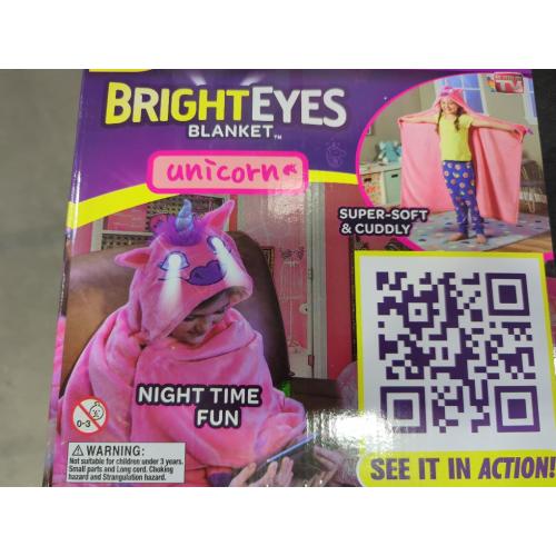 Bright Eyes Blanket LED Unicorn 2pk Master Case 2022