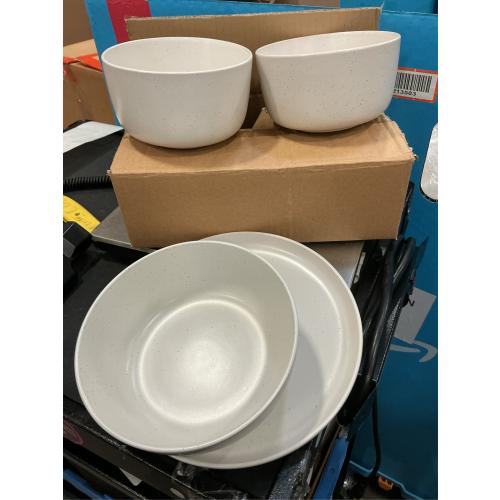 Our Table Landon 16-Piece Dinnerware Set in Sea Salt