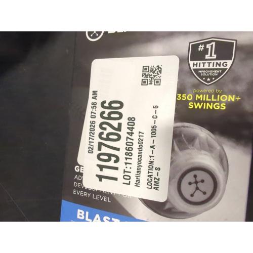 Blast Motion Baseball Swing Analyzer - Improve Your Swing at Every Level - Batting Trainer - Real-time Feedback, Swing Metrics, Video Capture Highlights, Track Performance (GEN3 Sensor)