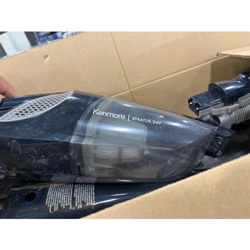 Kenmore 24V Cordless Stick Black DS1035: Bagless, Swivel Head, Multi-Surface, Handheld Convertible