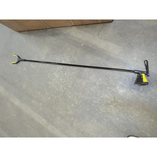 59 Inch Extra Long Grabber Reacher Tool，Pick Up Stick for Seniors with Strong Grip Magnetic，360°Rotating Anti-Slip Jaw 4 Wide Claw Opening,Hand Grabber for Reaching