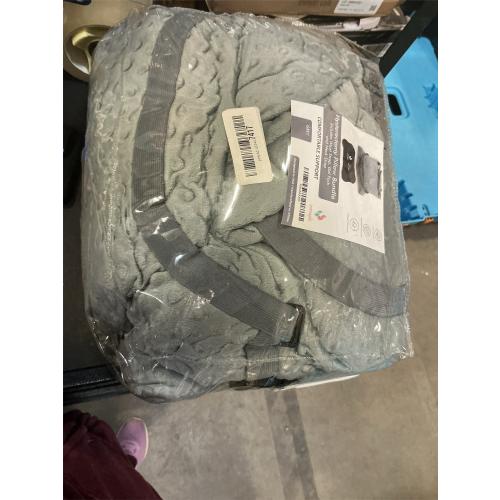 Zomaple Hysterectomy Pillow Post Surgery   Gel Pack, Black – Full Abdomen Coverage for Restful Trips – Neck Support, Strap & Cover Included – Hysterectomy Recovery Must Haves