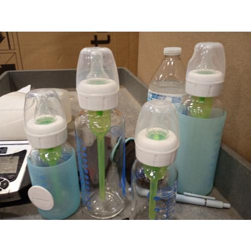 Dr. Brown's Preemie Flow Bottle Set, Anti-Colic Options  Baby Bottles with Preemie Flow and Level T Nipples, 4oz/120mL, 0m  – 3 Pack