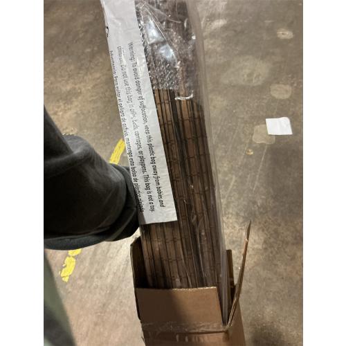 LazBlinds Cordless Bamboo Roman Shades, Privacy Blinds for Interior Windows, Room Darkening Roll Up Bamboo Blinds for Home & Patio, 30 W x 64 H, Highfield Teak