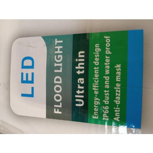 50W LED Flood Light Outdoor, 5000LM Super Bright Floodlight Outside Work Light with Plug, 6500K Daylight White LED Flood Light Outdoor, IP66 Waterproof Outdoor Flood Light-1Pack