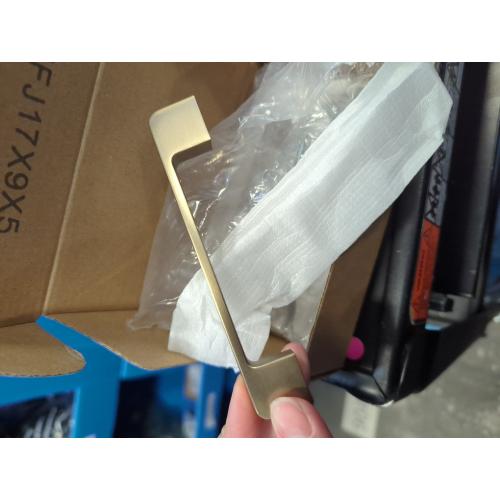 5 Pack Champagne Bronze Cabinet Pulls - 5 inch Brushed Bronze Handles for Kitchen & Dresser Drawers