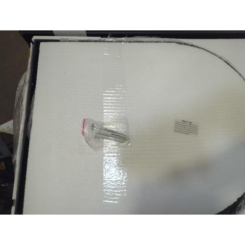 Arch Wall Mirror 20x16 Large Black Bathroom Mirror Metal Frame Mirrors for Wall, Decoration Vanity Bedroom Entryway Living Room