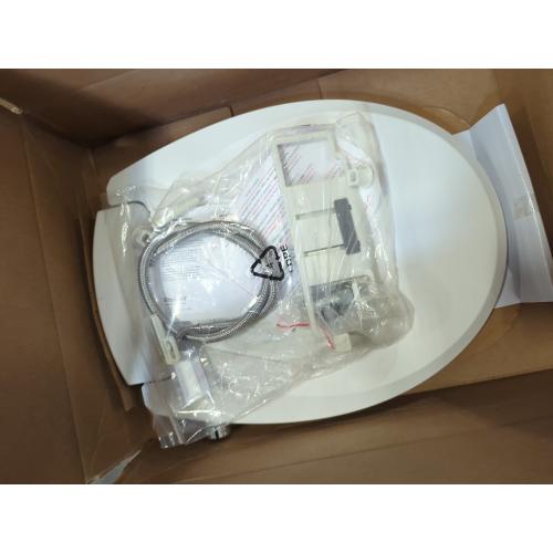 White S101 Brondell Bidet Toilet Seat Non-Electric Swash Ecoseat, Fits Toilets, White - Dual Nozzle System, Ambient Water Temperature - Bidet with Easy Installation