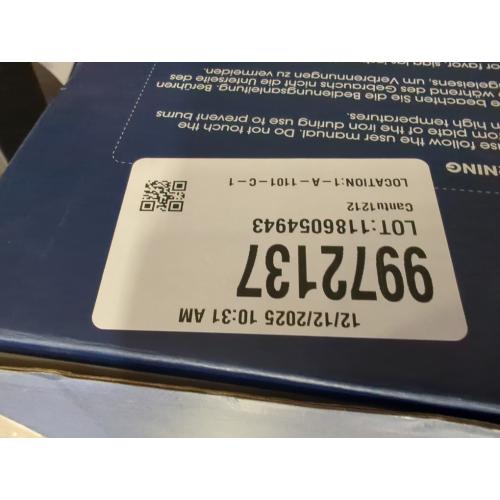 Sundu Steam Iron for Clothes with Rapid Heating Ceramic Coated Soleplate, 1500W with Precise Thermostat Dial, Self-Cleaning, Auto-Off, 15.21oz Water Tank for Home Clothes Ironing Use, Blue