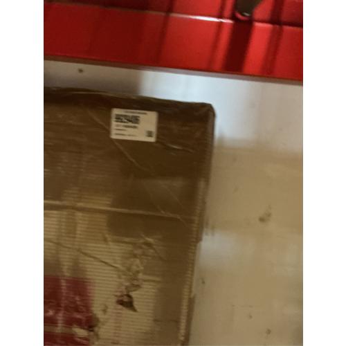 LOAAO 40”X36” Gold Bathroom Mirror, Rounded Rectangle Gold Frame Mirror, Brushed Gold Bathroom Vanity Mirror Wall-Mounted, Anti-Rust, Tempered Glass, Hangs Horizontally or Vertically