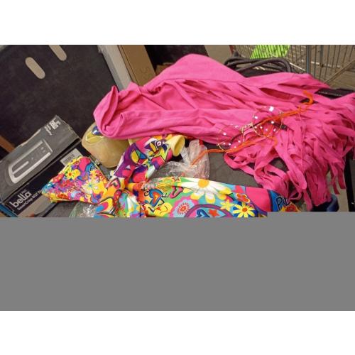 8 Pcs Girls Kids 60s 70s Hippie Costume Disco Outfits Fringe Vest Boho Bell Bottoms Hippie Outfits Accessories Set xl