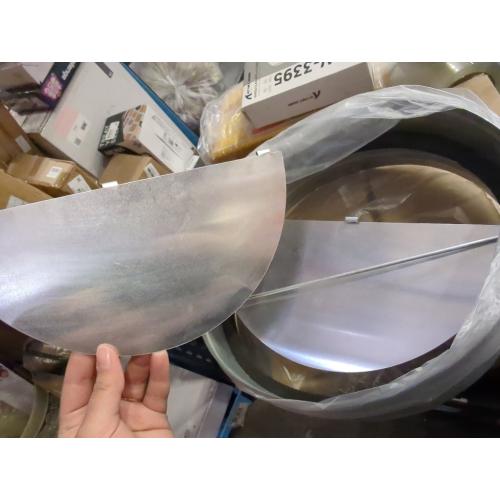 [Upgraded] Hon&Guan 10 Inch Duct Backdraft Damper, One-Way Airflow Ducting Insert Backflow Preventer Duct Draft Blocker, HVAC Inline Fan Vent