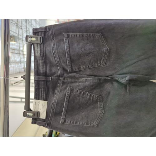 Size 28 AG-ED Denim Women's High Waisted Stretchy Wide Leg Jeans Loose Trendy Denim Pants with Pocket