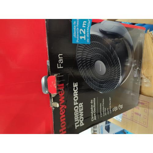 Honeywell TurboForce Power Air Circulator, 16, 3 Speeds, Black
