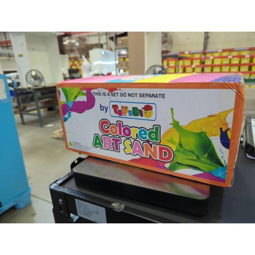 Sand Art Sand [15 Colors: 24 lbs], Colored Sands Bulk, Delightful Sands Art Fun for Crafts, Parties, Children, Nice Colorful Fun Sandy Crafts for Kids Age 3 , Non-Toxic, 15 Bags