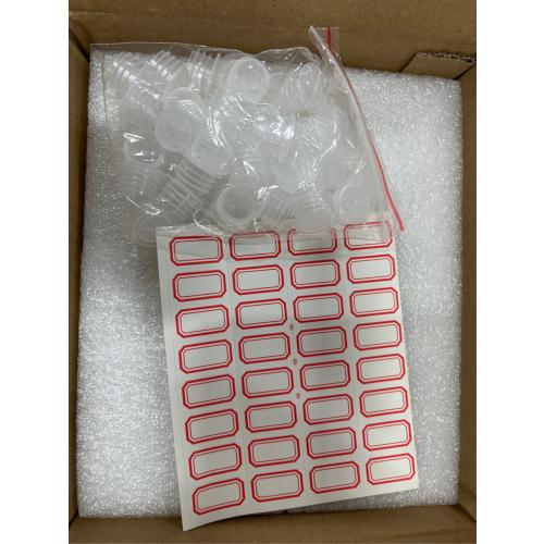 Nicunom 30 Pack 30ml Glass Vials with Screw Caps and Stoppers, 1oz Clear Glass Bottles Small Empty Vials Liquid Sample Vial, Leak-Proof