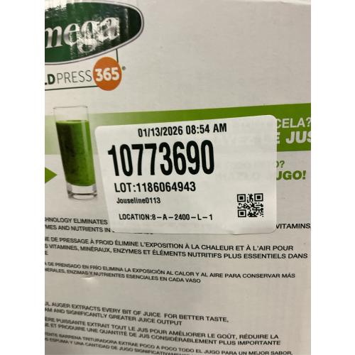 Omega JC3000 Vertical Juicer